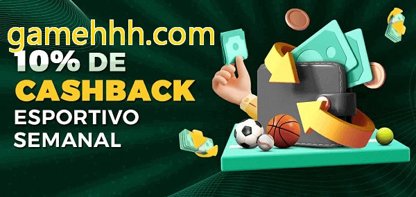 10% de bônus de cashback na gamehhh.com